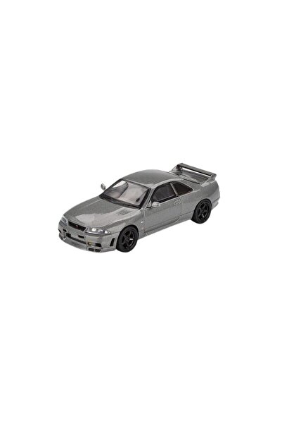 mini gt Nissan GT-R (R33) Nismo BCNR33 CRS Gri Metalic Închis 1993 Model auto...