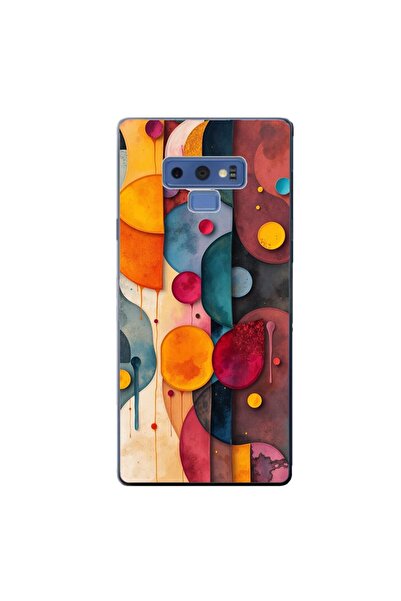 OEM Θήκη συμβατή με Samsung Galaxy Note 9 από σιλικόνη gel TPU με αφηρημένα σ...