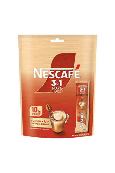 Nescafe 3-in-1 Gold Soft Multi-Pack 10 X 17.5 g (Pack of 4)