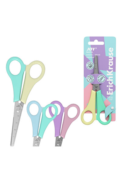 OEM Foarfece ErichKrause JOY Pastel 13.5 cm culori asortate