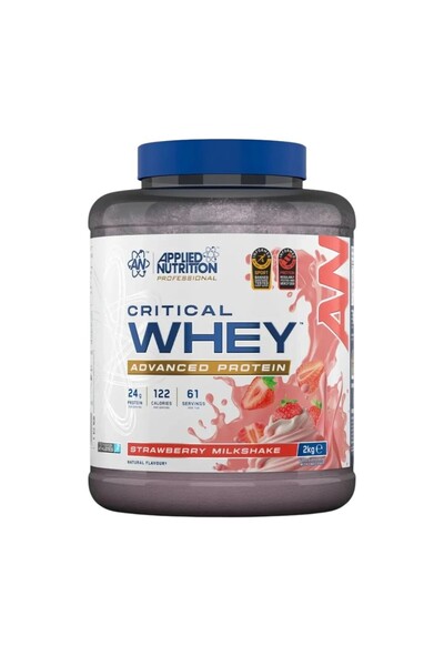 applied nutrition Critical Whey Protein Shake cu căpșuni 2kg