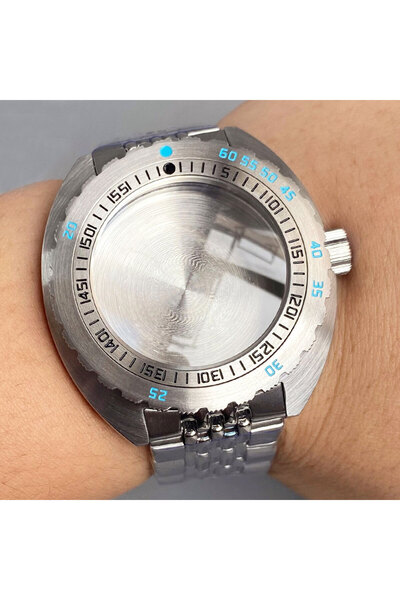 Choice11 NH35 NH36 Case case kit-blue marks 42mm Diver Watch Case NH35 Watch ...