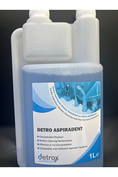 Detrox Detro Aspıradent Dental Aspirasyon Sistemi Temizleme Bw Bakım Solüsyonu