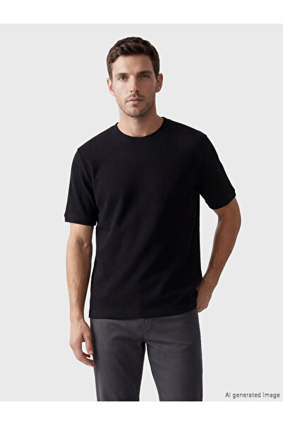 LC Waikiki Tricou bărbătesc cu guler rotund, structurat