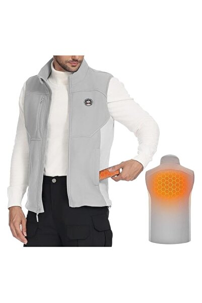 Kemımoto Vestă electrică încălzită, 5 zone de încălzire, baterie de 10.000 mA...