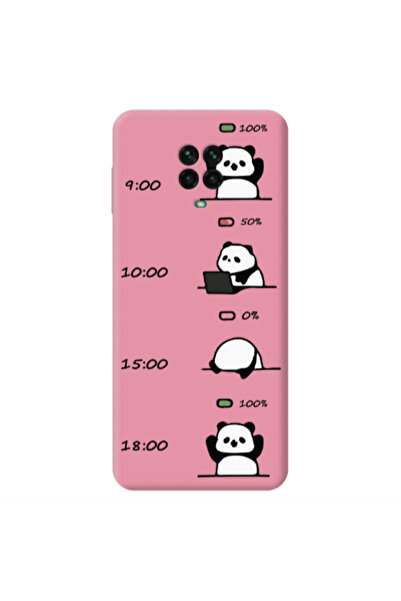 Other Xiaomi Redmi Note 9 Pro My situation at work Pink Colored Silicone TPU ...
