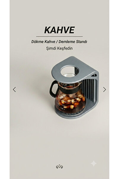 ALPİN Modern Design Organic Pla Coffee Brewing Stand – Eco-Friendly Pour over...
