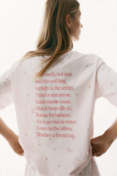 H&M Baskılı Pijama Takımı
