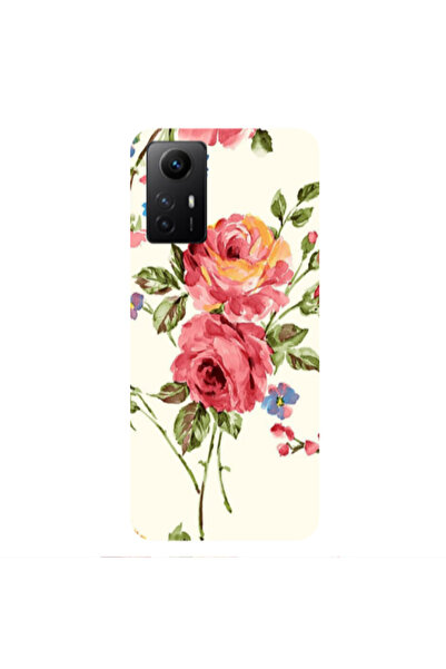 Other Xiaomi Redmi Note 12s Violet and rose Transparent Silicone TPU Θήκη