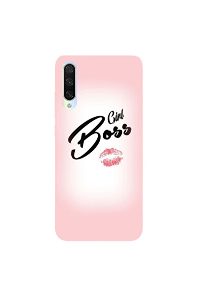 Other Xiaomi Mi 9 Lite Girl boss kiss Transparent Silicone TPU Θήκη