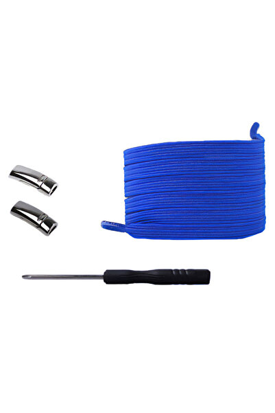 unbranded Σετ ελαστικά κορδόνια TOOL-0064 με μαγνητικά κλικ, 1m, μπλε