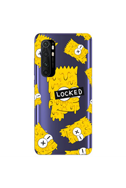 Other Xiaomi Mi Note 10 Lite Bart Simpson Transparent Silicone TPU Θήκη