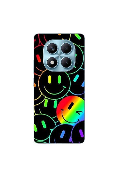 Other Xiaomi Redmi Note 14 Pro Rainbow Smile Transparent Silicone TPU Θήκη