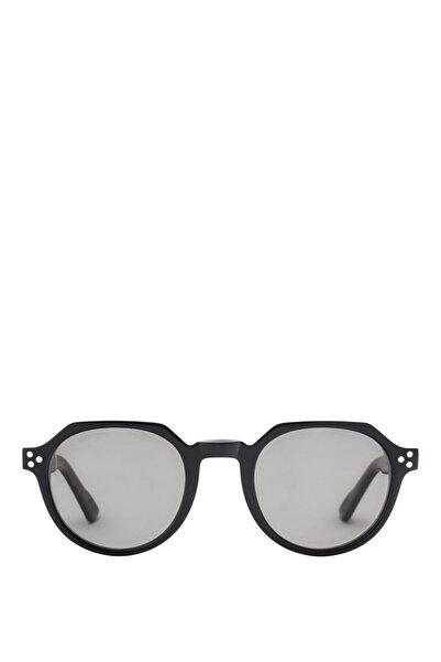 Snob Milano Sna1010 Black Acetate Unisex Sunglasses