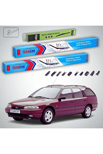 TEAMCAR Wipers Ford Mondeo Mk1 Estate 1993-1996 | Front and Rear Set Flat Pre...