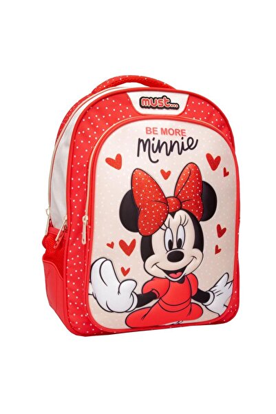 MUST Disney Be More Minnie Σχολική Τσάντα Πλάτης Δημοτικού με 3 Θήκες (562945)