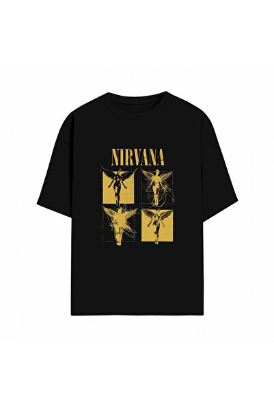 Grafftee Clothing Nirvana Unisex Cotton T-Shirt |   Custom Nirvana Design Hig...