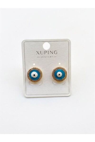 atastore2017 Evil Eye Earrings - Gold
