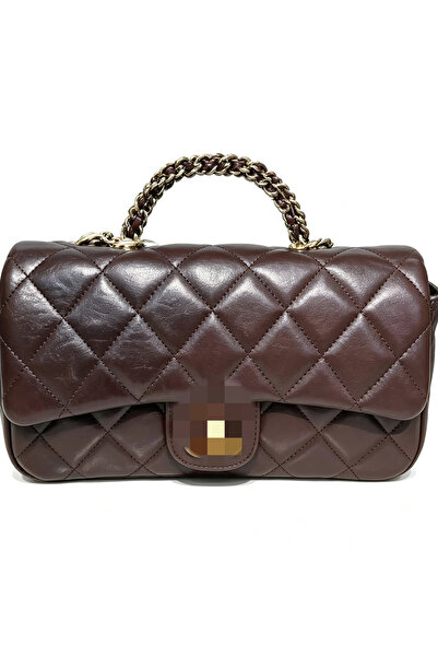 Bleco Vintage Quilted Chain Handbag