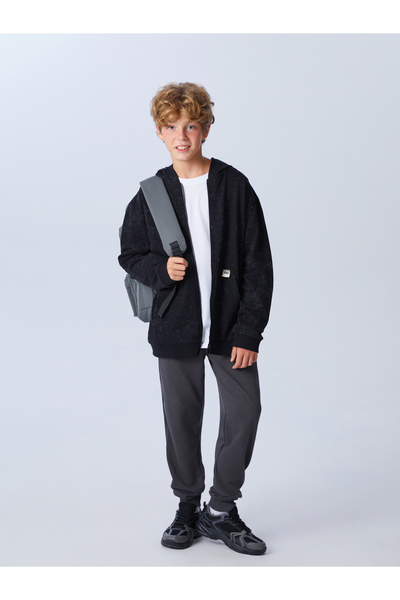 LC Waikiki Pantaloni de trening jogger pentru băieți cu talie elastică
