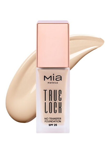 MIA MAKEUP Fond de ten True Lock 02 Chantilly, 35 ml
