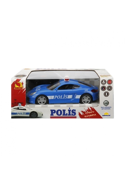 OEM MAȘINĂ DE POLIȚIE CU TELECOMANDĂ, AZTECĂ, SCARĂ 1:20