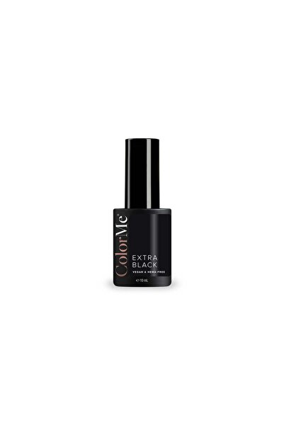 Colorme Ημιμόνιμο βίγκαν βερνίκι νυχιών χωρίς HEMA, απόχρωση Έξτρα Μαύρο, Καλ...