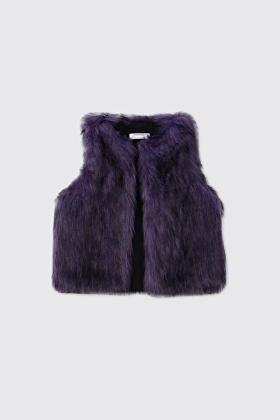 Panço Girl's Purple Vest