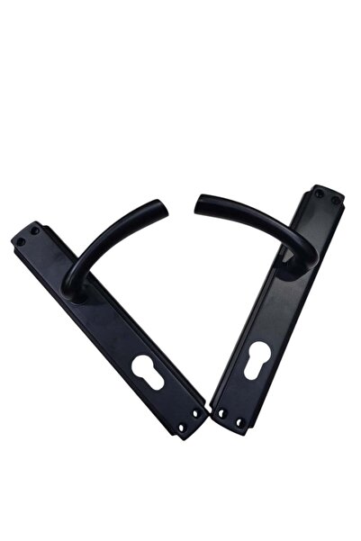 Generic Black Interior Door Handle Set with Keyhole Plate – Stylish Durable D...
