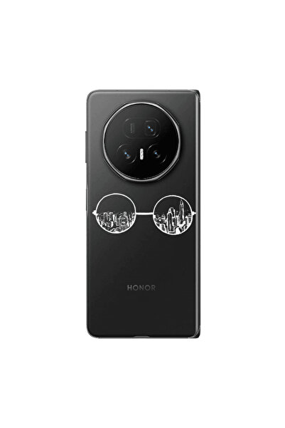 Other Honor Magic V5 Sunglasses Transparent Silicone TPU Θήκη