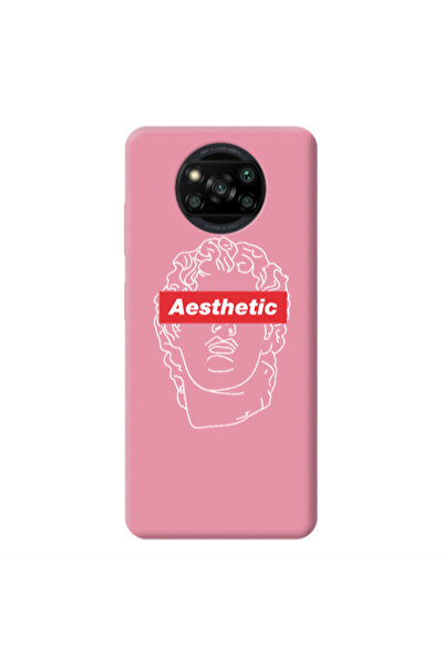 Other Xiaomi Poco X3 Pro Aesthetic Pink Colored Silicone TPU Θήκη
