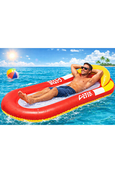 ALTIS A772 KIRMIZI DENİZ YATAĞI ÜST KALİTE FİLELİ 150X75X30 CM