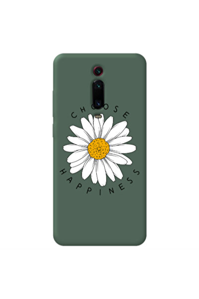 Other Xiaomi Mi 9T Pro Chose Happines Dark Green Colored Silicone TPU Θήκη