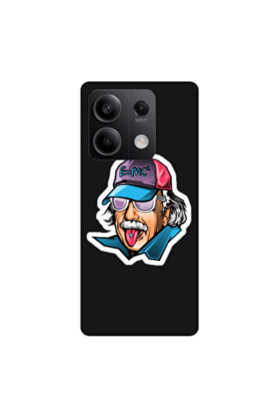 Other Xiaomi Redmi Note 13 5G Einstein Black Colored Silicone TPU Θήκη
