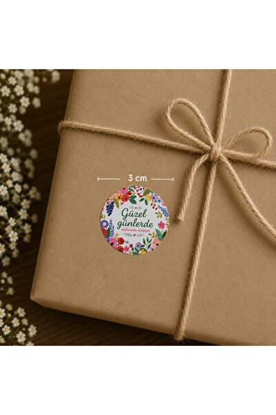 MuslimWalk Güzel Günlerde – Paketleme Sticker Seti #200