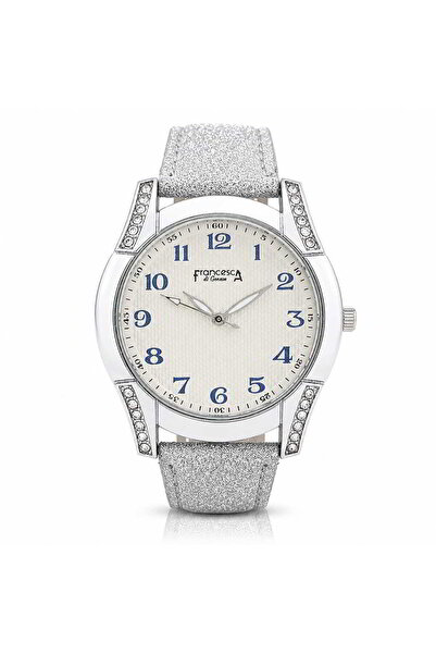 Watch Ceas pentru femei, Casual Francesca di Geneva, Argintiu, FF363