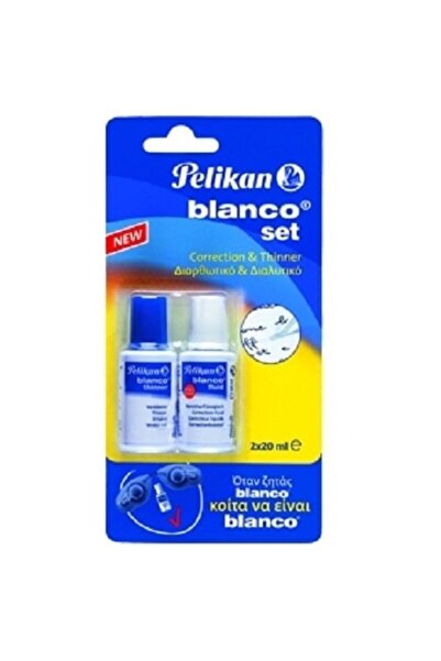 Pelikan Blanco Fluid Set 2x20ml Διορθωτικό (11093120)