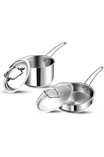 Vinod Classique Deluxe Stainless Steel Cookware Set, 2 Pieces | Saucepan 2.1 ...