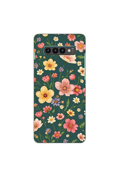 OEM Husa compatibila cu Samsung Galaxy S10 Silicon Gel Tpu Model Vintage Spri...