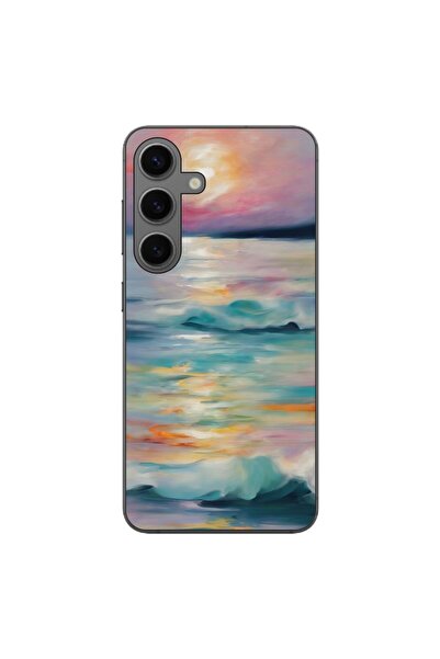 OEM Θήκη συμβατή με Samsung Galaxy S24 FE από σιλικόνη gel TPU με σχέδιο ακου...