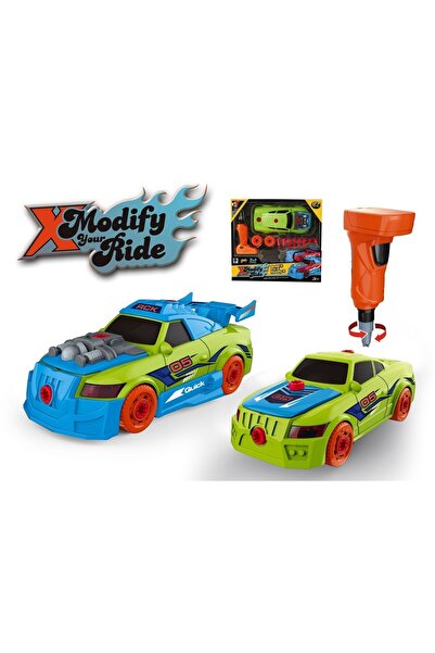 Blue Toys Αυτοκίνητο με Κίνηση Τριβής 2 σε 1 Φτιάξτο Μόνος Σου (MKT063852)