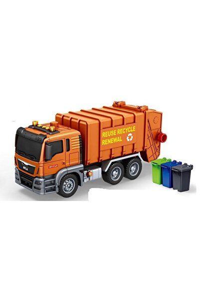 Blue Toys B/O Οχήματα Απορριμμάτων Ανακύκλωσης με Φώτα και Ήχους