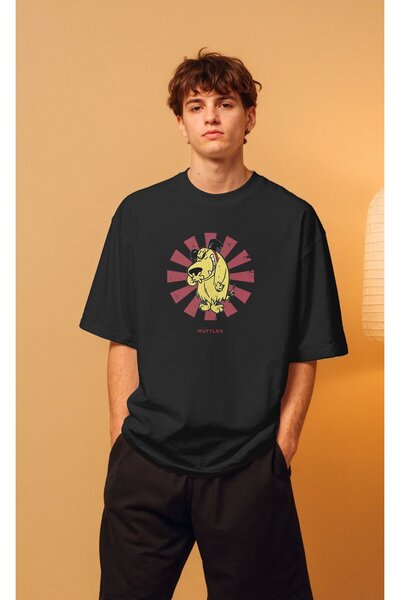 buzagi tasarım ürünleri Muttley Unisex Oversize T-Shirt