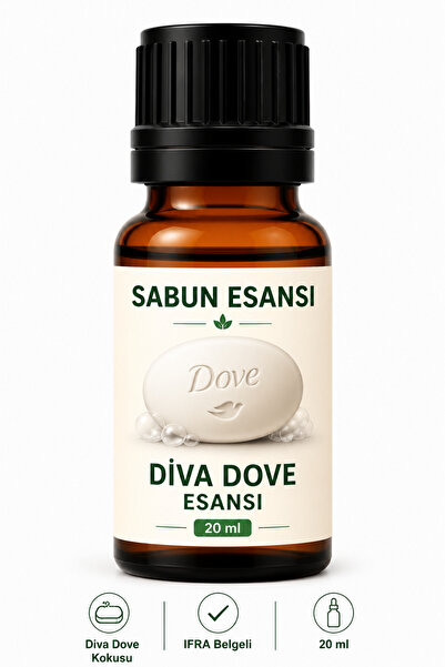 MUMTEDARİK Diva Dove Kokulu Premium Sabun Esansı 20 ml
