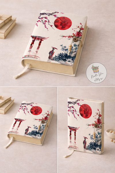 renkli izler atölyesi Vintage Retro & Aesthetic Series Desenli Kitap Kılıfı |...
