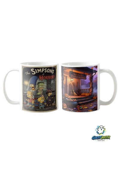 Ghostbastır Design Simpsons Horror Mug |   Single Piece K0409