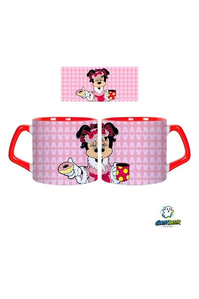 Ghostbastır Design Minnie Mouse Mug |   Single Piece K0320