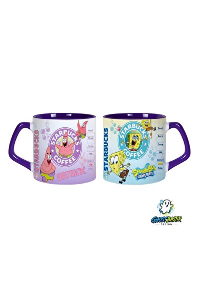 Ghostbastır Design Spongebob Mug |   Single Piece 0848