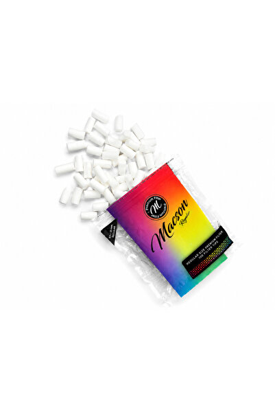 MACSON 7.7 x 14 mm Pamuklu Filtre Regular 1000 Adet (10 Paket x 100) Premium Filtre