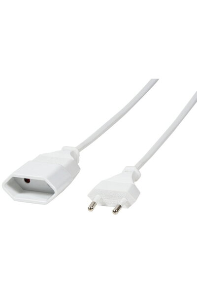 LogiLink CABLU alimentare 3m, intrare Euro plug, iesire Euro socket, 10A, tes...